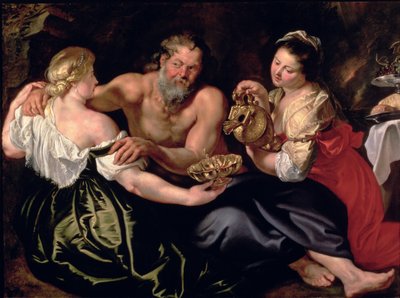 Lot e le sue figlie da Peter Paul Rubens